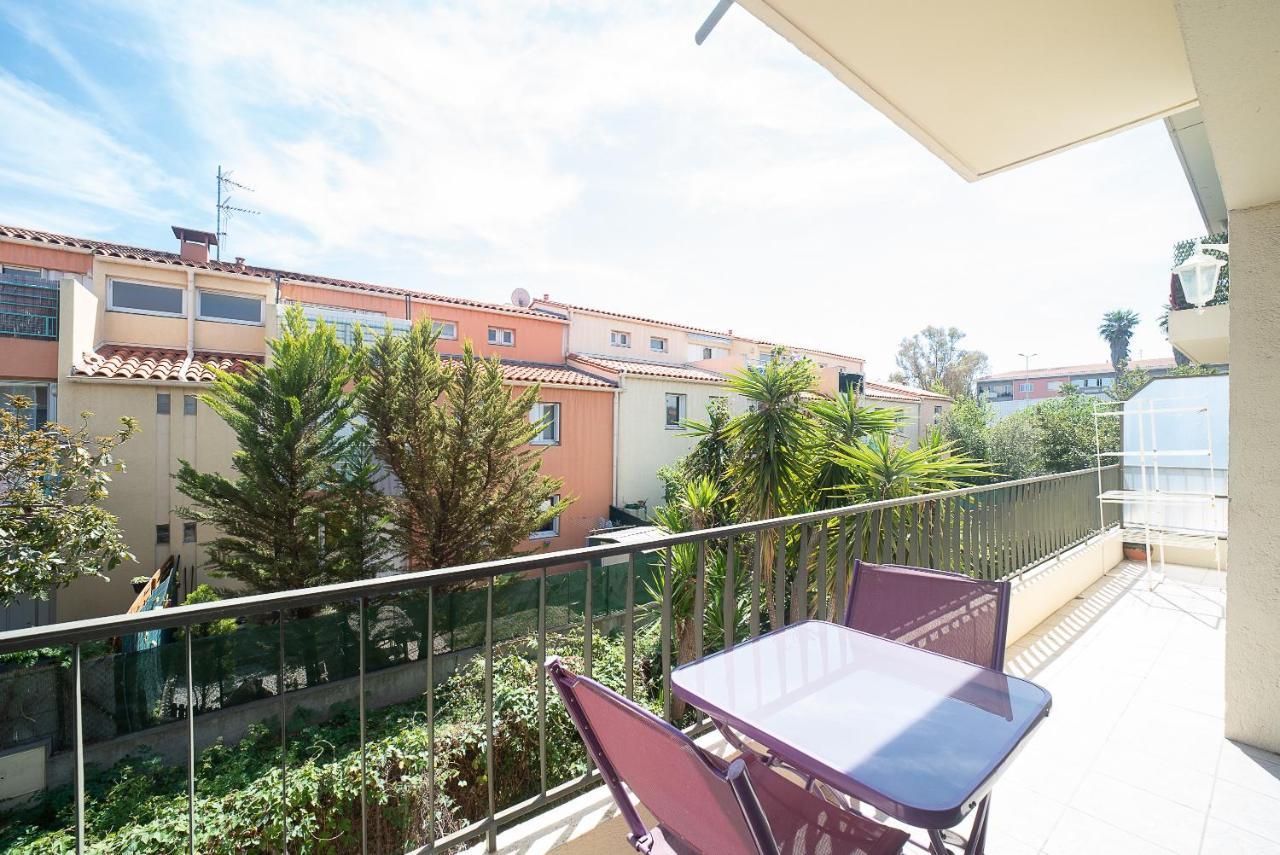 Appartement Le Marechal Juin - Appt 8 Voyageurs à Perpignan Extérieur photo